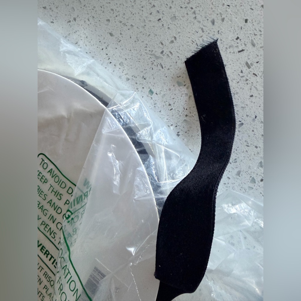 50 yards Black Velvet Ribbon